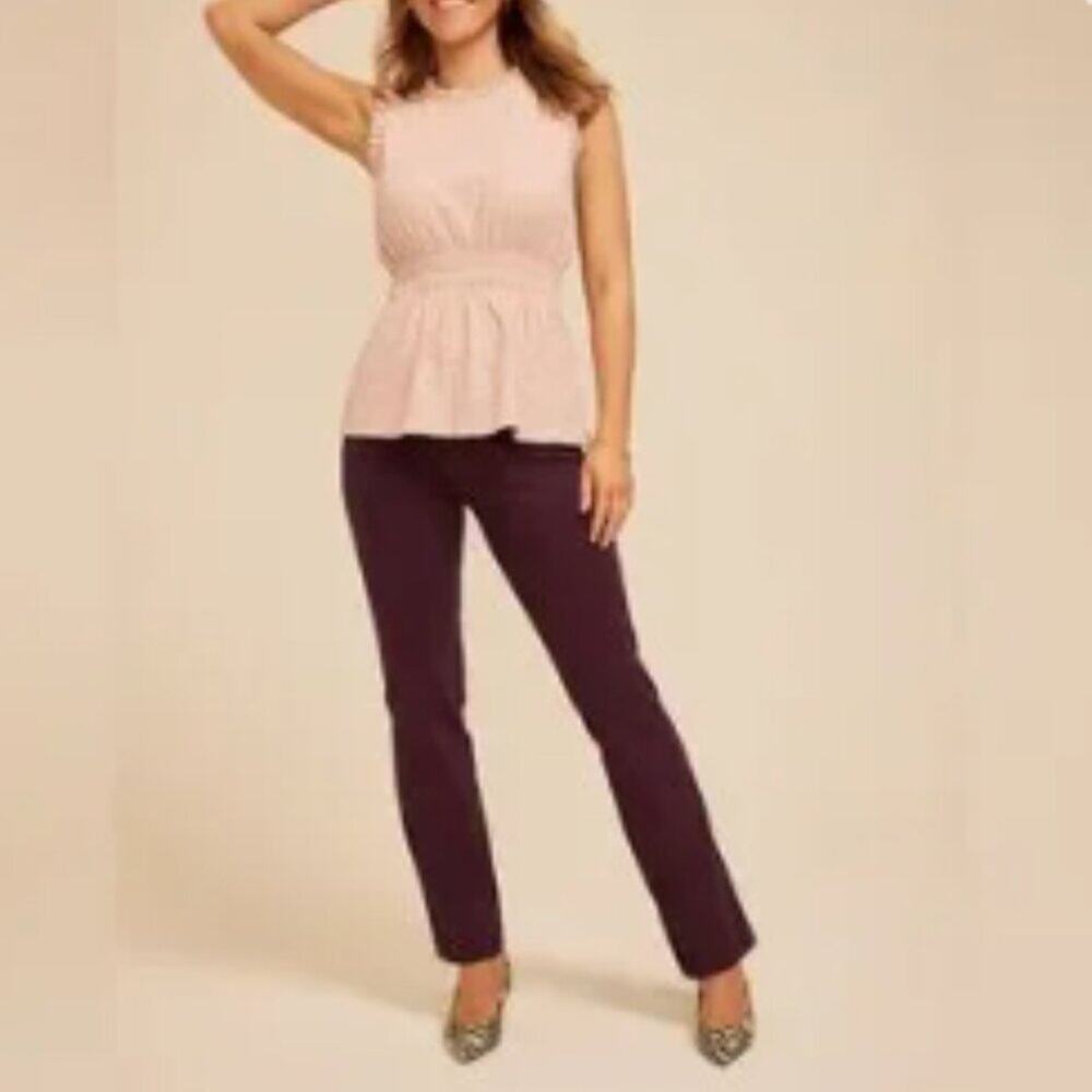 Maurices High‑Rise Slim Straight Pants Style 224727 Large - NWT